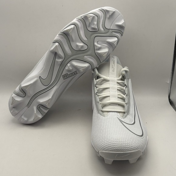 Nike Vapor Edge Shark 2 Football Cleats White/Silver DH5088-100 Men\'s 13 main image 8